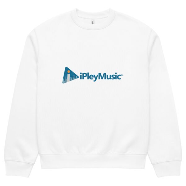 Oversized heavyweight iPleyMusic sweatshirt